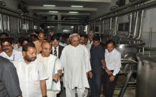 Dignitaries Take A Tour Of The Kitchen