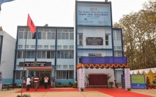 Entrance To New Akshaya Patra Kitchen At Rourkela