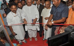 Odisha Chief Minister Naveen Patnaik Cuts The Ribbon